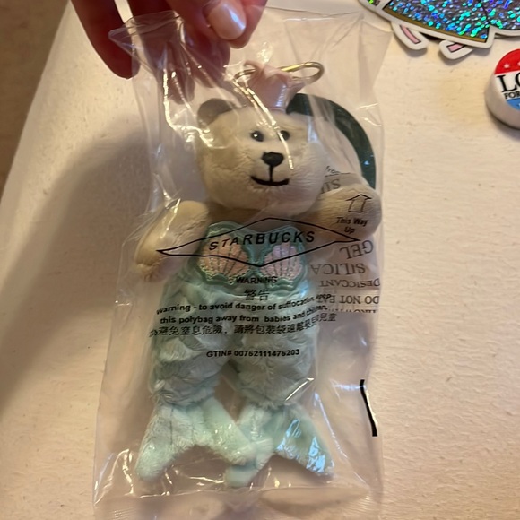Starbucks Handbags - Starbucks Mermaid Bearista bag charm